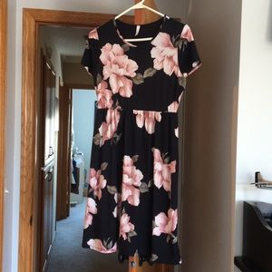 Pink Blush Maternity Dress